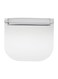 Generic - 5-Piece Protective Anti-Fog Face Shield Clear/White/Blue 35X5X25Centimeter