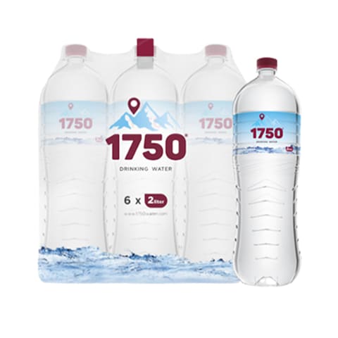 1750 Mineral Water Bottle Plastic 2L x6