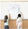 Generic Office Whiteboard Wall Removable Erasable Sticker 100 X 45 cm