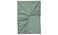 Fitted sheet for mattress pad, grey/green140x200 cm