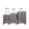 STARLIFE 3 Piece ABS Hard side Trolley Luggage Set Spinner Wheels with Number Lock