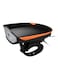 Generic Bike Light USB Rechargeable LED Cycling Headlight With Horn 10.5X7.5cm