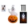 Halloween LED Light-Up Inflatable Ghost Pumpkin 1.2m 977188