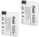 DMK Power LP-E8 (1320mAh) 2-Pack Batteries Compatible With Canon EOS 550D, EOS 600D, EOS 700D, EOS Rebel T2i, EOS Rebel T3i, EOS Rebel T4i, EOS Rebel T5i Cameras