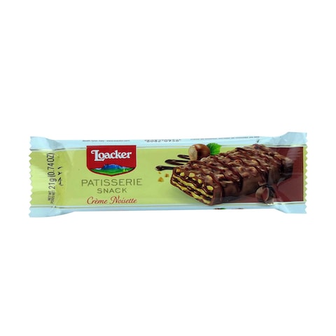 Loacker Creme Noisette Waffer - 21 grams