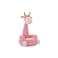 ALISSA-Cute Kids Sofa Chair Baby Non-slip Armchair Animal Design Giraffe Lazy Sofa Toddle, Pink.