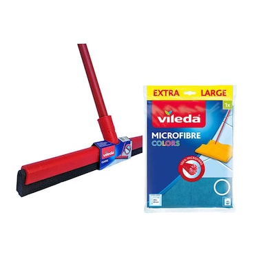 Vileda - Floor Wiper 52cm + Floor Cloth