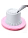 Generic Plastic Rotating Cake Turntable Stand Pink 14cm