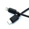 Budi DC023TL025B USB-C to Lightning Charger/Sync Cable, 25 CM, PD 35W