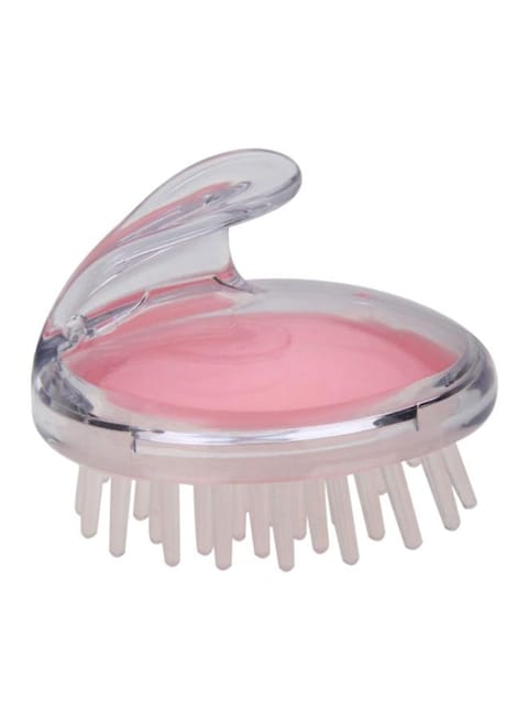 Generic Scalp Massage Brush Silver/Pink