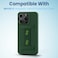 Remson Mag-X Phone Grip Strap with Magnetic Phone Kickstand (Green/Neon Green)