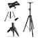 Wownect Universal Speaker Stand Mount Holder, Projector Tripod Stand [Adjustable Height From 40&rdquo; To 71&rdquo;] Multi-Functional Tripod Laptop Stand With Mounting Bracket &amp; Rack Tray