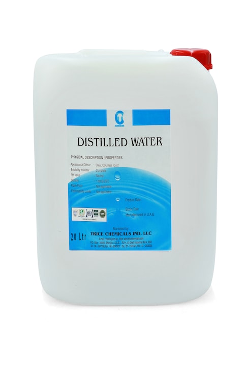 Thrill Distilled Water 20L