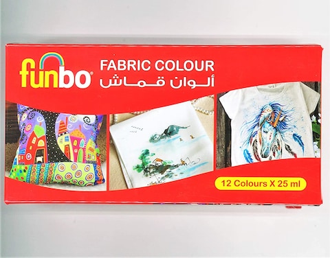 Generic Funbo Fabric Color 12 Piece Set