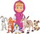 Masha and The Bear Animal Friends 109301060