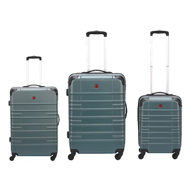 وينغر أمبلار طقم حقائب سفر صلبة بلون ديب ليك 3 قطع