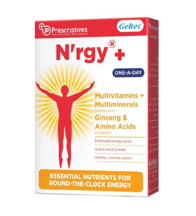 Buy Geltec Nrgy Plus 30 Capsules Online | Carrefour UAE