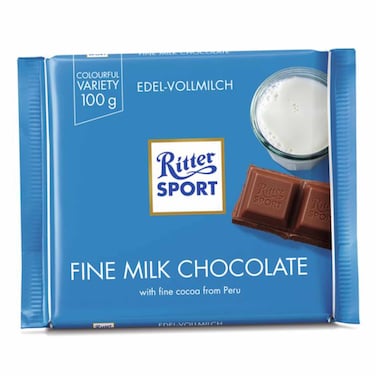 Ritter Sport Fine Milk chocolate 100G