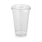 Juice Cup 24 Oz With Lid Clear Strong Disposable - Ideal for iced coffee, smoothies, Bubble Boba tea, milkshakes, frozen cocktails, water, sodas, juices, snacks, dessert and more 50 Pieces