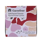 Buy Carrefour Economic Facial Tissues 100 Sheets in UAE