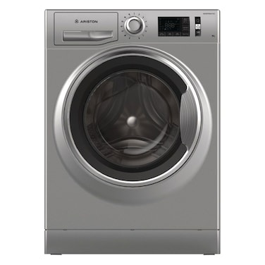 Ariston Front Load Washing Machine 9 Kg 1400 RPM NLM11946SCAGCC Silver Color