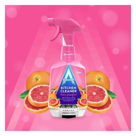 Astonish Ruby Grapefruit Kitchen Cleaner 750ml