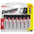 Buy Energizer Max AA Alkaline Batteries 1.5V  Pack of 12 in UAE