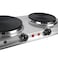 AFRA, Double Electric Hotplate, 2500W, Thermostatic Control, Stainless Steel, Overheat Protection, G-MARK, ESMA, ROHS, And CB Certified, AF-2500HPSS, 2 Years Warranty