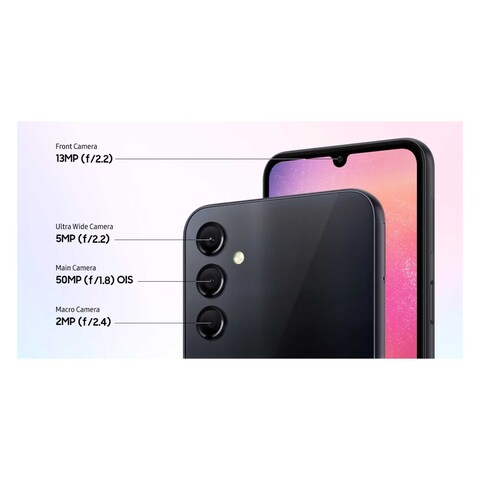 Samsung Phone A24 6+128Gb Black