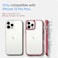 Spigen Ultra Hybrid designed for iPhone 13 Pro MAX case cover - Red Crystal