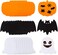 Star-Power 30 Pieces Foam Halloween Pumpkin Bat Ghost Shapes Craft Kit For Kids Party Decorations