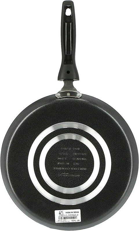 Royalford Deluxe Smart Tawa, Black, 27cm, Rf7459
