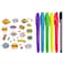 Hinkler Kaleidoscope Neon Coloring Kit Comic Art