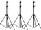 COOPIC L280 9ft/110 inch Heavy Duty Aluminum Alloy Photo Studio Light Stand with 1/4&quot; Screw for Strobe Lights, Studio Kits, Flash, LED Video Light, Softbox, Reflectors, Umbrella (3 PCS)