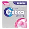Wrigley&#39;s Extra White Bubblemint Chewing Gum 37.8g x Pack of 3