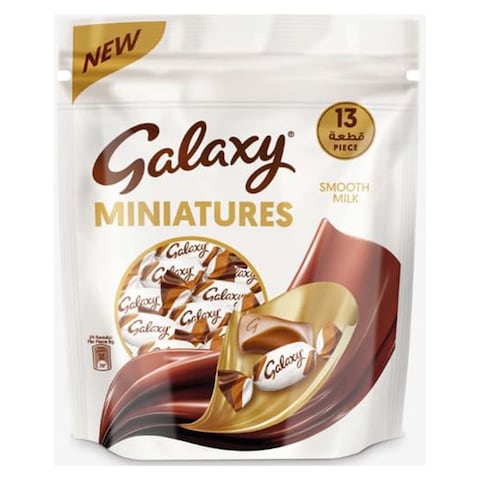 Galaxy Miniatures Smooth Milk Chocolate - 117 Gm