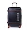Para John Pjtr3042 Abs Hard Trolley Luggage Set, Black