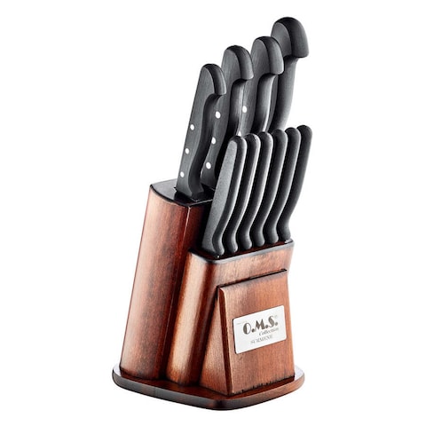 OMS - Kitchen Knives 11Pcs Set -Made in Turkey