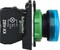 Schneider Signaling Harmony XB5_ Pilot light, plastic, blue, &Oslash;22, plain lens with integral LED, 230...240 V AC_ [XB5AVM6]
