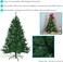 Lavish 150 Cm Artificial Christmas Tree Xmas Pine Tree With Solid Metal Legs Perfect For Indoor And Outdoor Holiday Decoration, Green