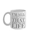 muGGyz Printed Coffee Mug White