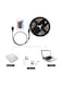 Generic RGB Strip LED Light With Remote Control Multicolour 20 x2 x18centimeter