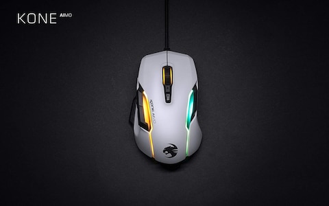 ROCCAT&reg; Kone AIMO Remastered RGBA Smart Customization Gaming Mouse