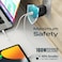 27W Power Delivery USB-C to Lightning Cable with Transparent Shells