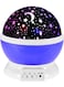 Generic Starry Sky And Moon Projector Night Lamp Blue 13 x 14.5centimeter