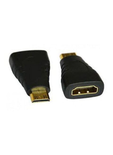 Generic HDMI Female To Mini HDMI Male Adapter Converter Black