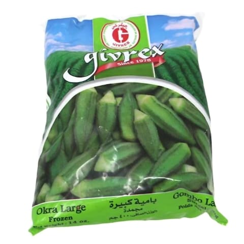 Buy Givrex Frozen Large Okra - 400 gram in Egypt