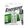 Energizer Rechargeable AA 2 Batteries
