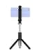 Generic - Extendable Selfie Stick Tripod With Bluetooth Remote Controller Black