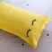 GOLDEN HOME  6-Piece Single Size Duvet Cover Set, 1 Duvet Cover + 1 Fitted Sheet + 4 Pillow Cases, Microfibre, Muesli